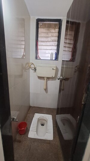 Bathroom in 1 BHK Apartment at Krishna Heights Ghansoli, Ghansoli – for Rent