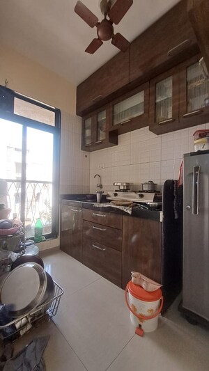 Kitchen in 1 BHK Apartment at Krishna Heights Ghansoli, Ghansoli – for Rent