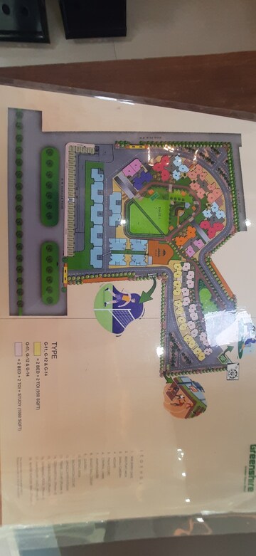 Master Plan in 2 BHK Apartment at Nirala Greenshire, Sector 2 Greater Noida – for Sale