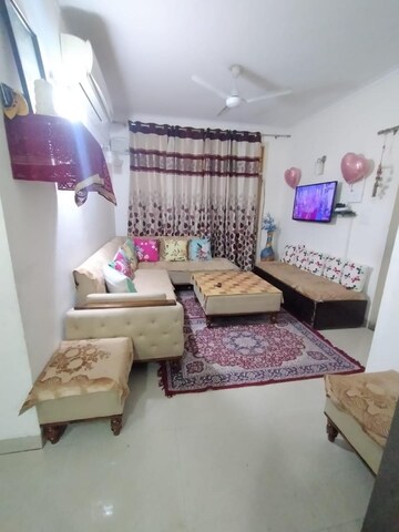 Living Room in 2 BHK Builder Floor at Ansal Sushant Residency, Sushant Lok Iii – for Sale