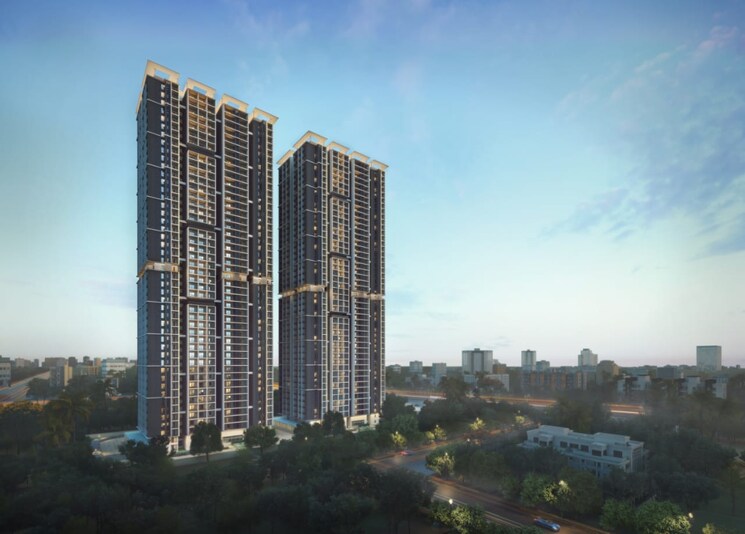 Exterior View, candeur-twins 3 Bedroom 1591 Sq.Ft. Apartment In Miyapur Hyderabad 7327029