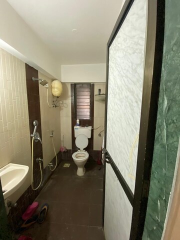 Bathroom in 2 BHK Apartment at Thakur Vishnu Shivam Tower, Kandivali East – for Sale