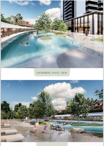 3.5 BHK Apartment – Exterior View View at Krisumi Waterside Residences, Sector 36a - for Sale