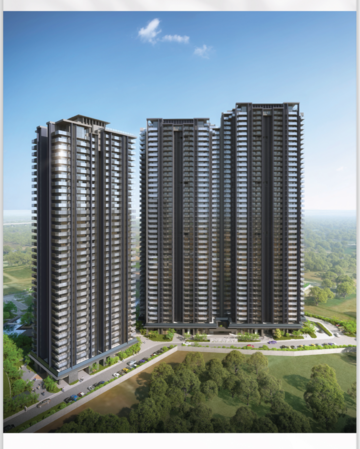 3.5 BHK Apartment – Exterior View View at Krisumi Waterside Residences, Sector 36a - for Sale