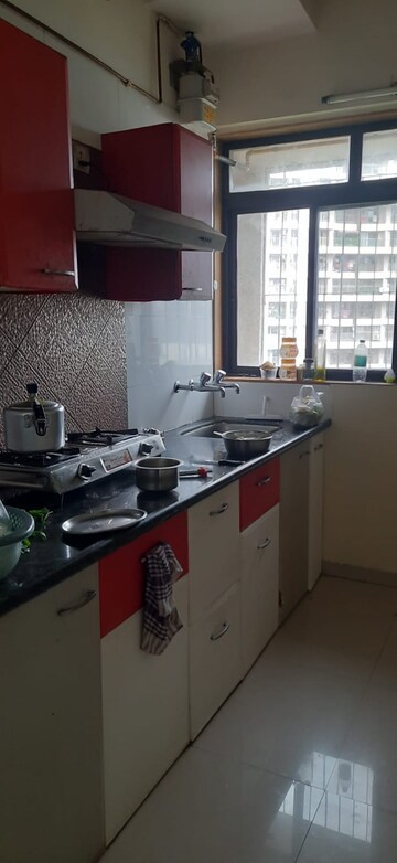 Kitchen in 1 BHK Apartment at Puranik City, Kasarvadavali – for Sale