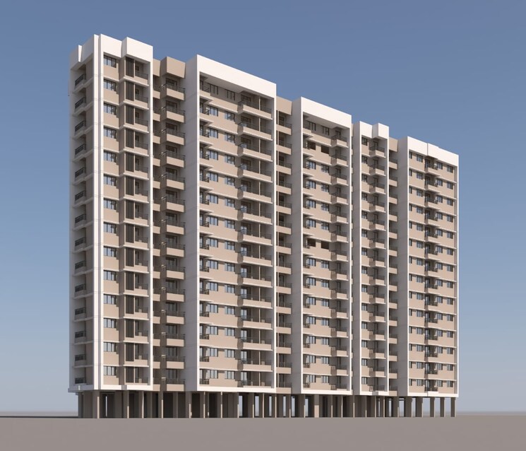 Exterior View, rugi-colonia 1 Bedroom 635 Sq.Ft. Apartment In Ambernath Thane 7328579