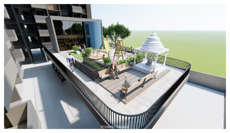 Balcony, rugi-colonia 1 Bedroom 635 Sq.Ft. Apartment In Ambernath Thane 7328579