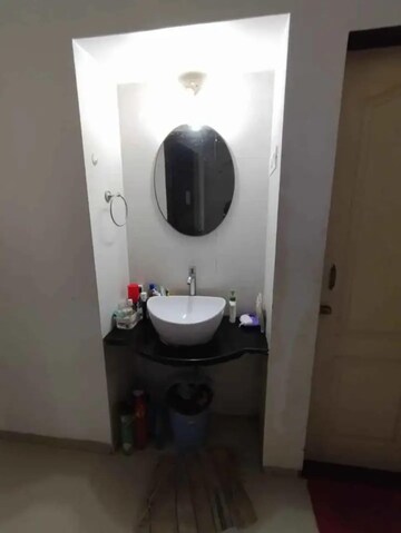 Bathroom in 2.5 BHK Apartment at Shree Satya Shankar Residency, Manpada – for Sale