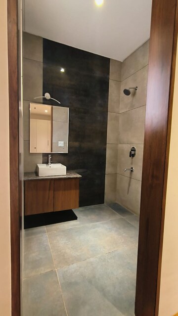 Bathroom in 3 BHK Apartment at Motia Blue Ridge, Dhakoli Village – for Sale