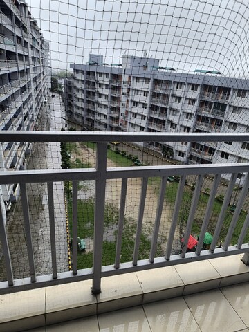 Staircase in 3 BHK Apartment at Pacific Golf Estate, Kulhan – for Sale