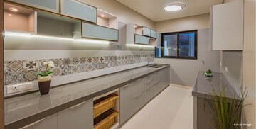 Kitchen in 2 BHK Apartment at Magarpatta City – for Sale
