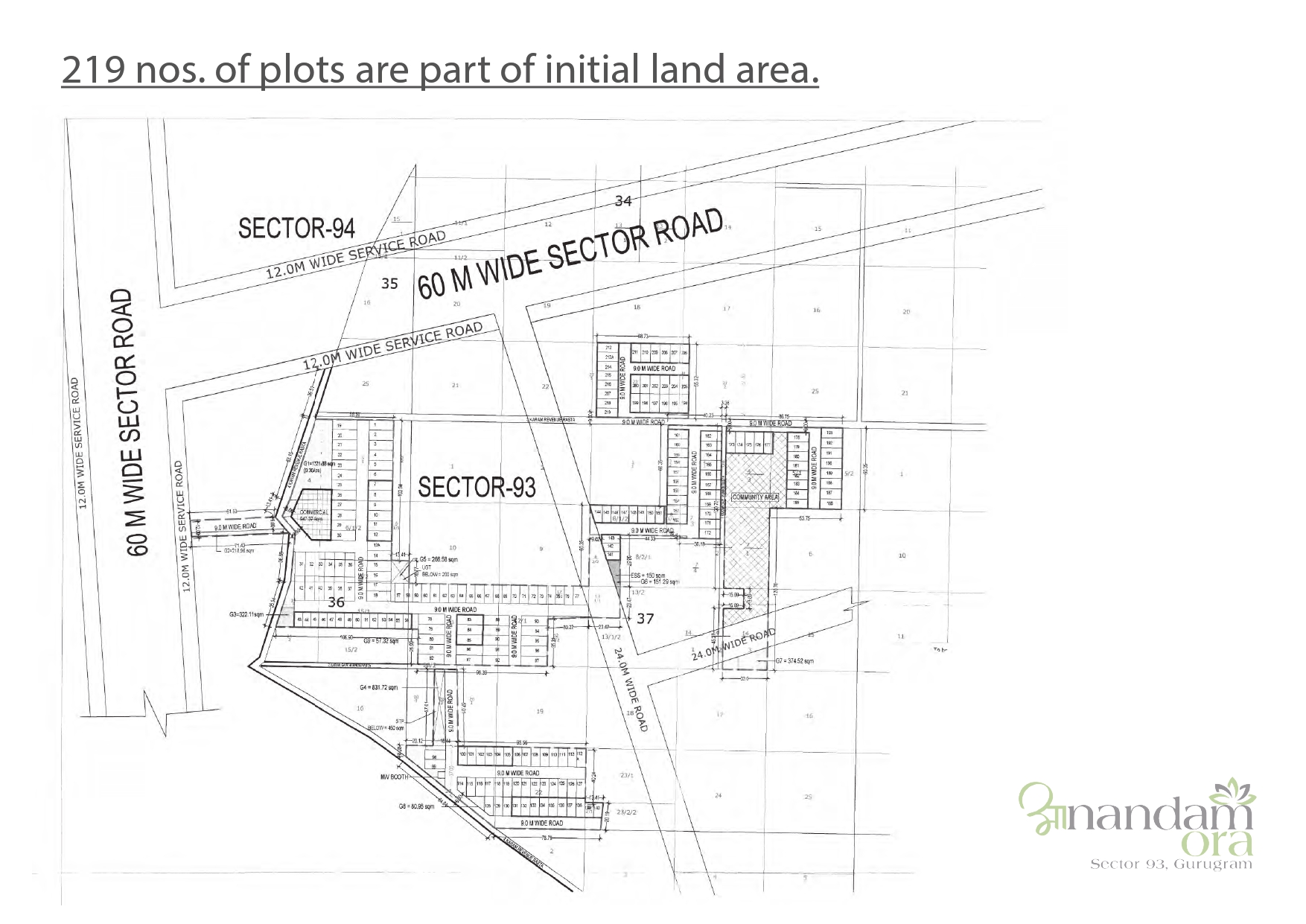 Plot For Resale in Orris Aanandam Ora Sector 93 Gurgaon  7326825