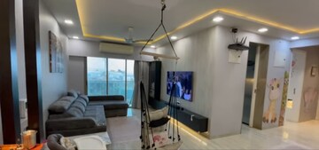 Living Room in 3 BHK Apartment at Rustomjee Summit, Borivali East – for Sale