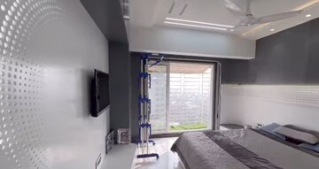 Living Room in 3 BHK Apartment at Rustomjee Summit, Borivali East – for Sale
