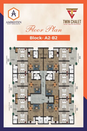 Floor Plan in 3.5 BHK Builder Floor at Sector 1 – for Sale