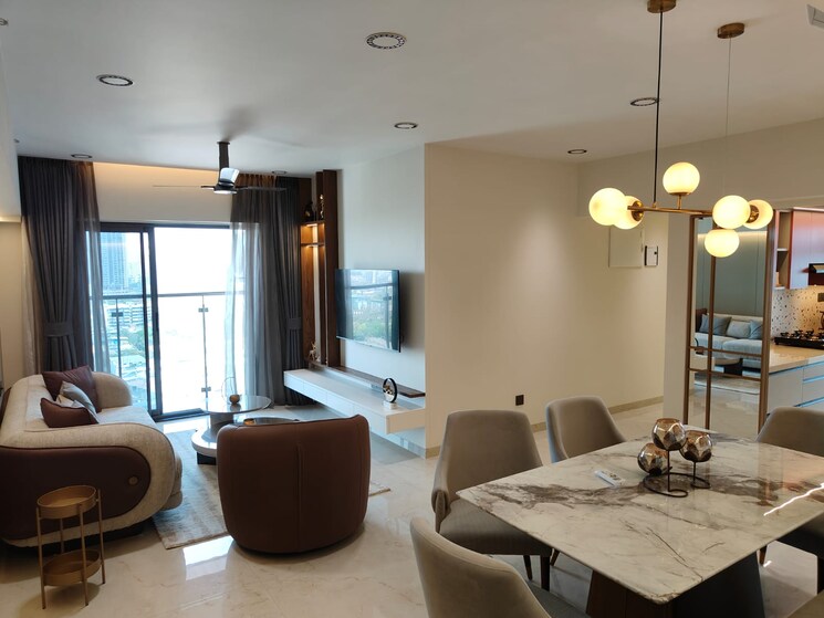 Living Room, lodha-world-one 4 Bedroom 2619 Sq.Ft. Apartment In Worli Mumbai 7330283