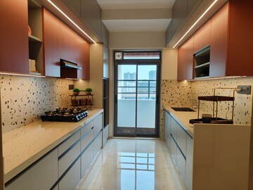 Kitchen in 4 BHK Apartment at Lodha World One, Worli – for Sale