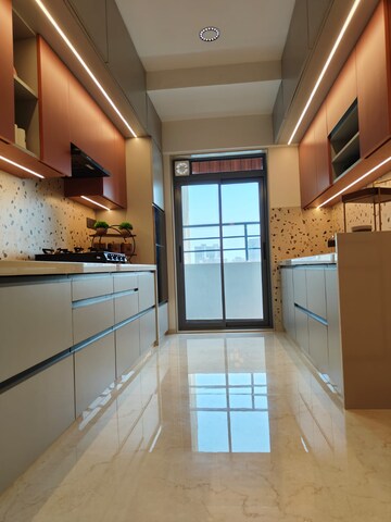 Kitchen in 4 BHK Apartment at Lodha World One, Worli – for Sale