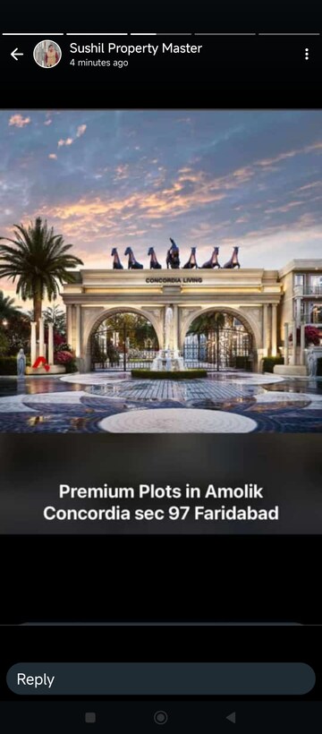  Plot – Exterior View View at Sector 97 - for Sale