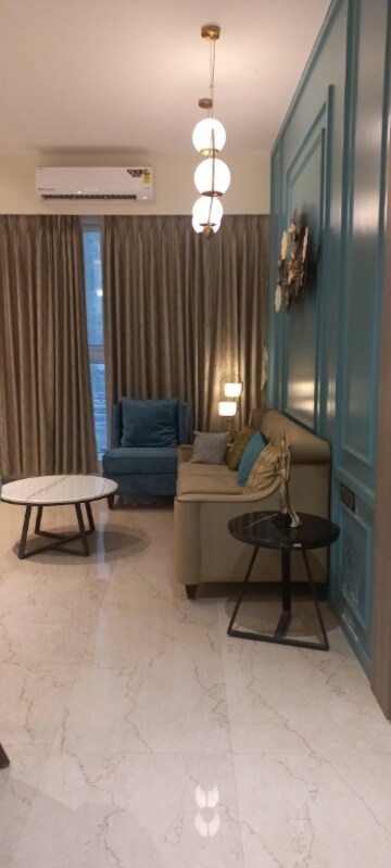 Living Room in 4 BHK Apartment at N Rose Northern Hills, Dahisar East – for Sale