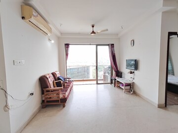 Living Room in 3 BHK Apartment at Lodha Grandezza, Wagle Industrial Estate – for Sale
