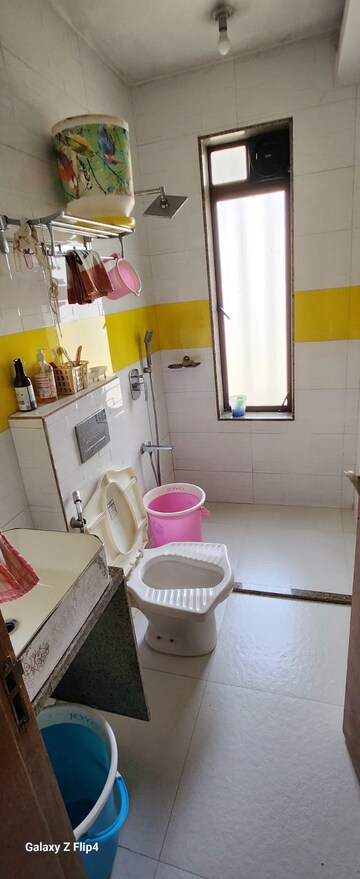 Bathroom in 3 BHK Apartment at Lodha Luxuria, Majiwada – for Sale