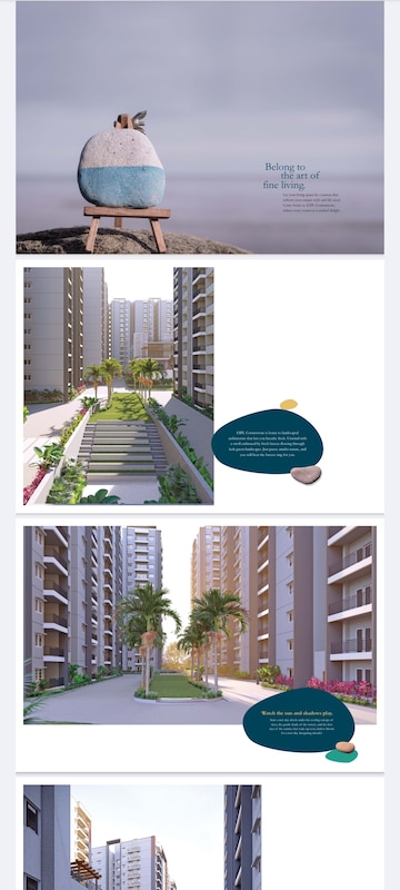 3 BHK Apartment – Exterior View View at EIPL Corner Stone, Gandipet - for Sale