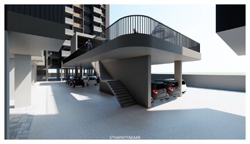 Staircase in 1 BHK Apartment at Rugi Colonia, Ambernath – for Sale