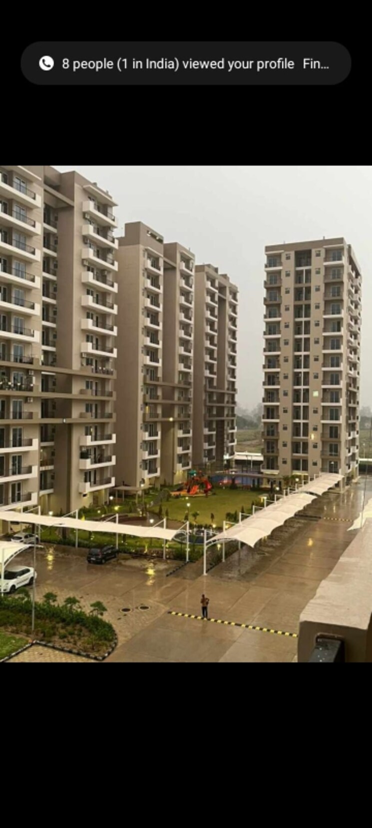 Exterior View, artique-uptown-skylla 3 Bedroom 1420 Sq.Ft. Apartment In International Airport Road Zirakpur 7332486
