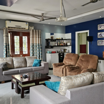 Living Room in 4 BHK Villa at Yapral – for Sale