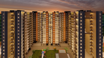 2 BHK Apartment – Exterior View View at Shiv 24 Sunshine Towers, Chikhali - for Sale