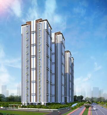 3 BHK Apartment – Exterior View View at Rajapushpa Infina, Manchirevula - for Sale