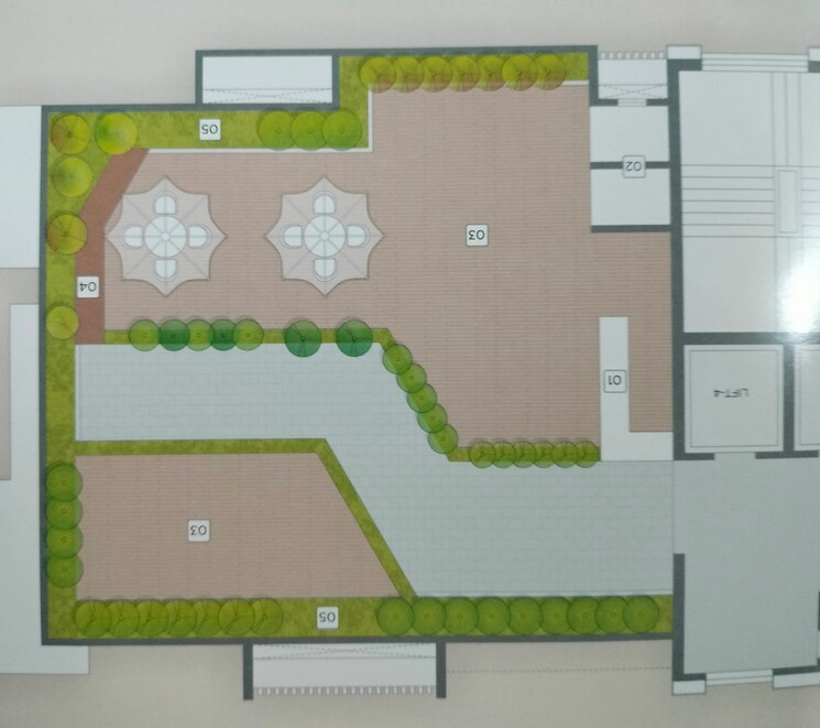 Master Plan, shree-vrindavan 4 Bedroom 2055 Sq.Ft. Apartment In Kandivali West Mumbai 7333708