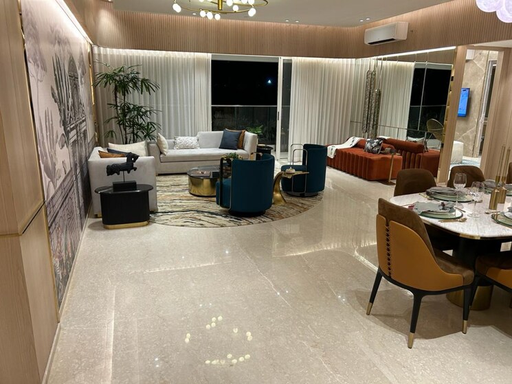 Living Room, lodha-estilo 4 Bedroom 2148 Sq.Ft. Apartment In Kharadi Pune 7333969