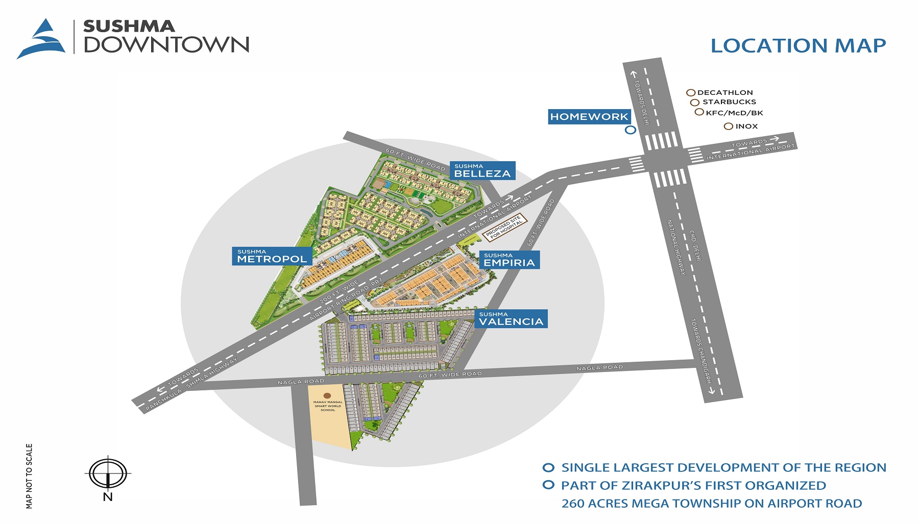 Commercial Showroom 688 Sq.Ft. For Resale in International Airport Road Zirakpur  7334046