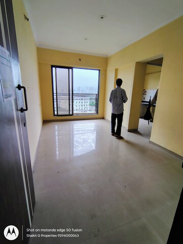 Living Room in 1 BHK Apartment at Saar Heritage Castle, Taloja – for Sale