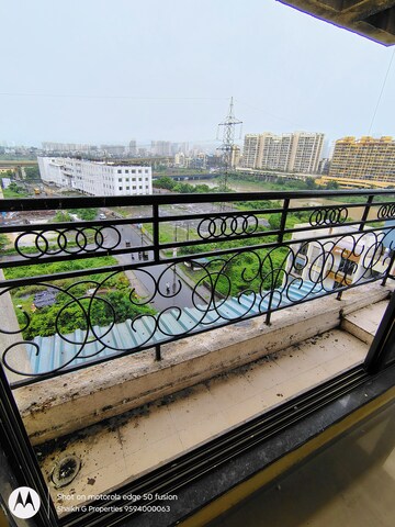 Balcony in 1 BHK Apartment at Saar Heritage Castle, Taloja – for Sale