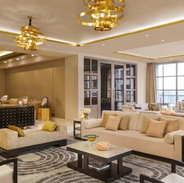 Living Room in 5 BHK Apartment at DLH Enclave, Andheri West – for Sale