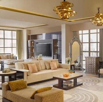 Living Room in 5 BHK Apartment at DLH Enclave, Andheri West – for Sale