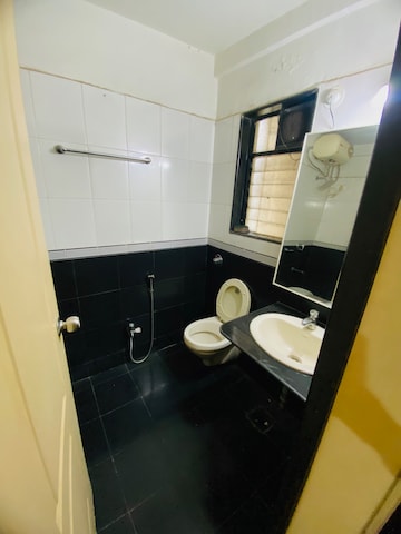 Bathroom in 2 BHK Apartment at Bramhacorp Emerald County, Kondhwa – for Rent