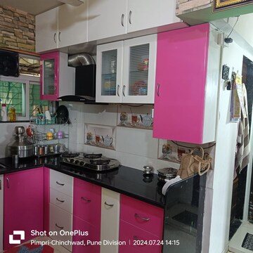 Kitchen in 1 BHK Apartment at Param Kesar Kingdom A Bld, Dighi – for Rent