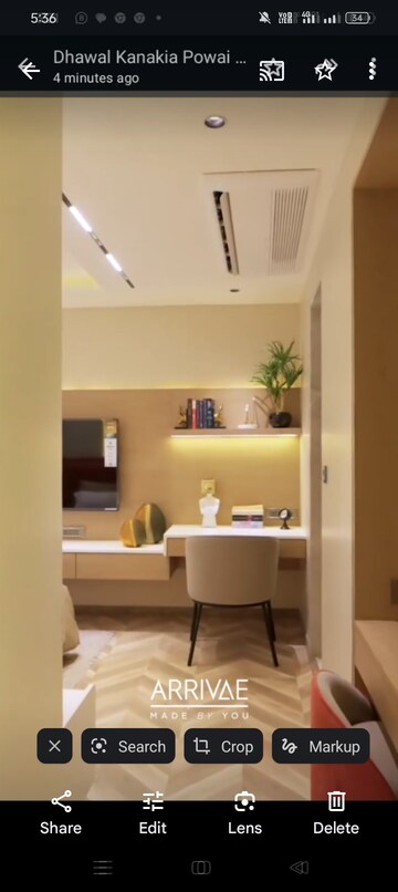 Bathroom in 2 BHK Apartment at Adani The Views, Ghatkopar East – for Sale
