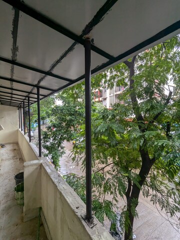 Balcony in 1 BHK Apartment at Sai Leela CHS Kalwa, Kalwa – for Rent