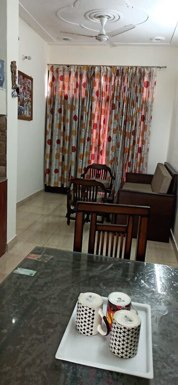 Living Room in 3 BHK Builder Floor at Dhakoli Village – for Sale