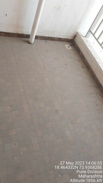 Balcony in 2 BHK Apartment at Majestique Rhythm County, Handewadi – for Sale