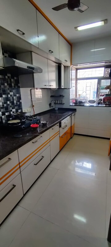 Kitchen in 2.5 BHK Apartment at Evershine Crown, Kandivali East – for Sale