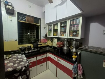 Kitchen in 1 RK Apartment at Agarwal Green Village, Mira Road – for Sale