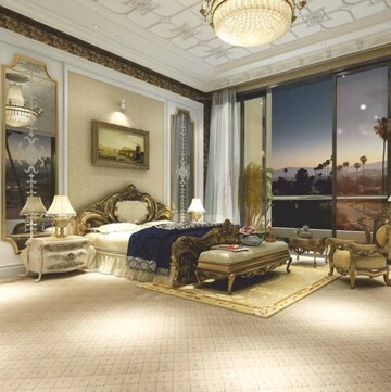 Living Room in 5 BHK Apartment at Cedrus Panache, Sopan Baug – for Sale