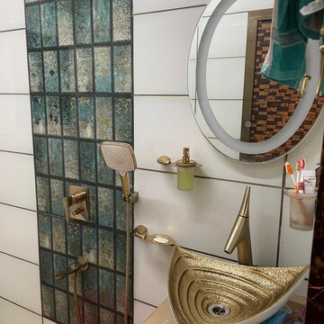 Bathroom in 2 BHK Apartment at Kaustubh Platinum, Datta Pada – for Sale