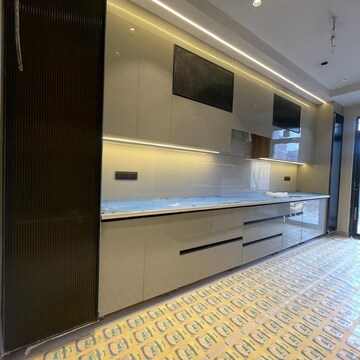 Kitchen in 4 BHK Builder Floor at Unitech South City II, South City 2 – for Sale